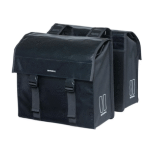 Basil Urban Load dubbele fietstas 48-53L Zwart