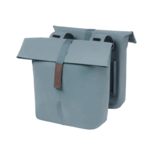 Basil City dubbele fietstas 28-32L Blauw