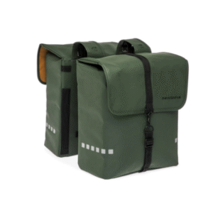 New Looxs Odense Double fietstas 39L groen