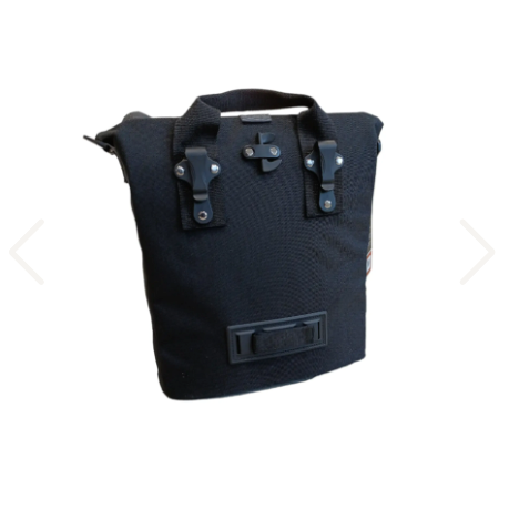 Bagoo enkele shopperfietstas. 14ltr
