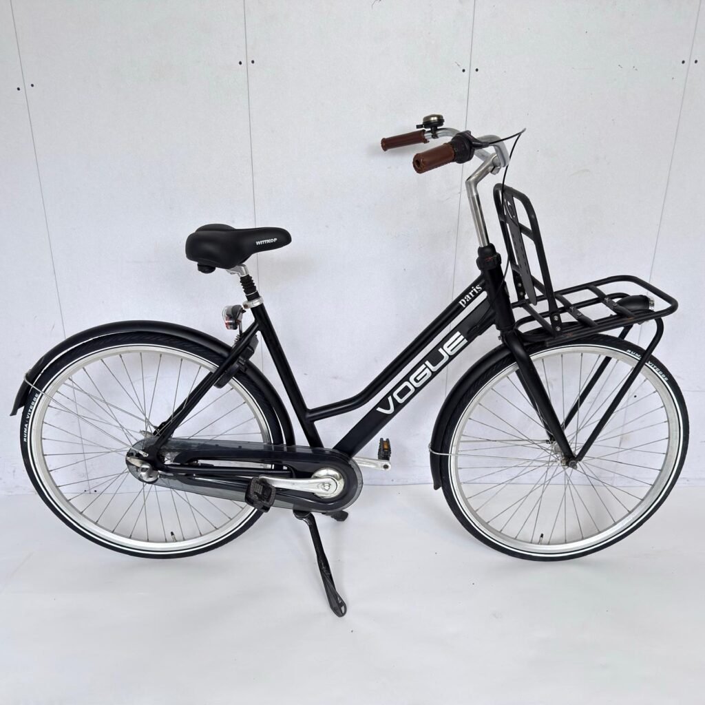 vogue 57 cm damesfiets zwart