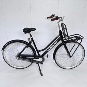 vogue 57 cm damesfiets zwart