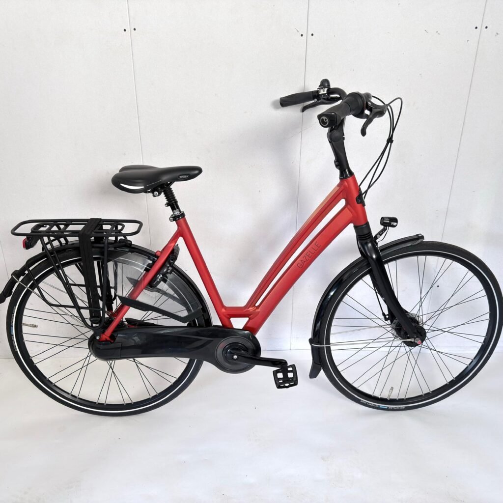 Gazelle Chamonix c7 53 cm damesfiets orange / rood