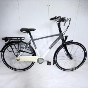 Gazelle Chamonix c7 comfort 53 cm herenfiets grijs/wit Gazelle Chamonix c7 comfort 53 cm herenfiets grijs/wit